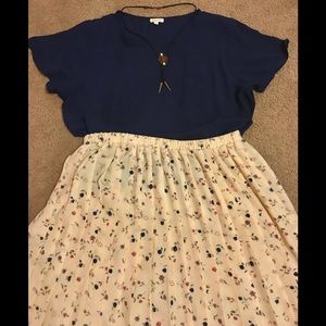 Plus’s Size pleated Skirt by Leslie Fay